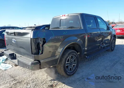2016 Ford F-150 Xlt z USA, uszkodzony, nr VIN 1FTEW1EG2GFD39477
